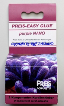 Easy Glue purple NANO 2x30g Preis Aquaristik 16,50€/100g