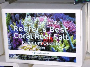 Reefer`s Best Salz 20kg Korallenzucht 3,90€/kg
