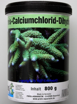 Calciumchlorid Dihydrat 800g Preis Aquaristik 12,44€/kg