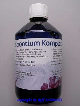 Strontium Komplex 500ml Korallenzucht Coburg 47,80€/L