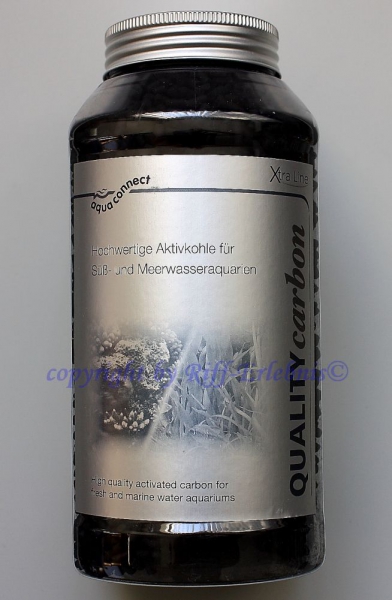 Quality Carbon 1000ml aqua connect Aktivkohle 14,95€/L