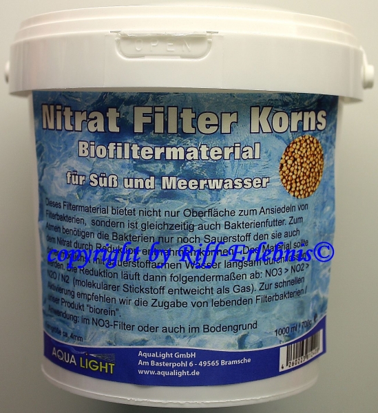 Aqua Light Nitrat Filter Korns 1000ml  12,50€/L