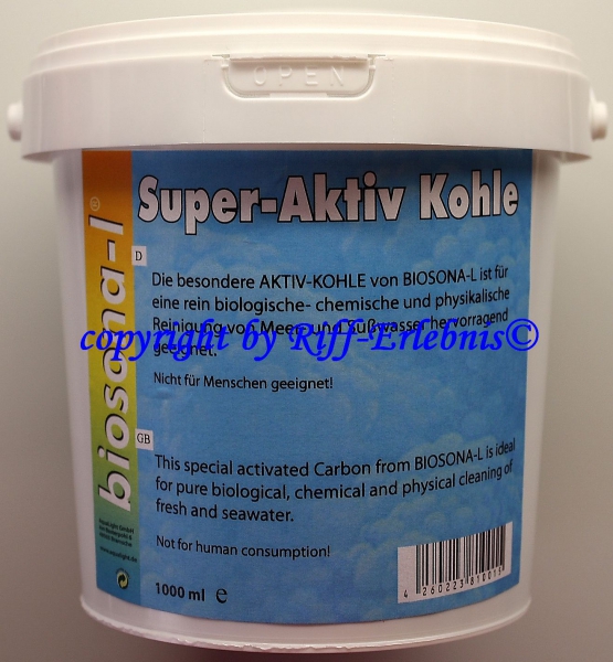 Aqua Light Super Aktiv Kohle 1000ml 10,70€/L