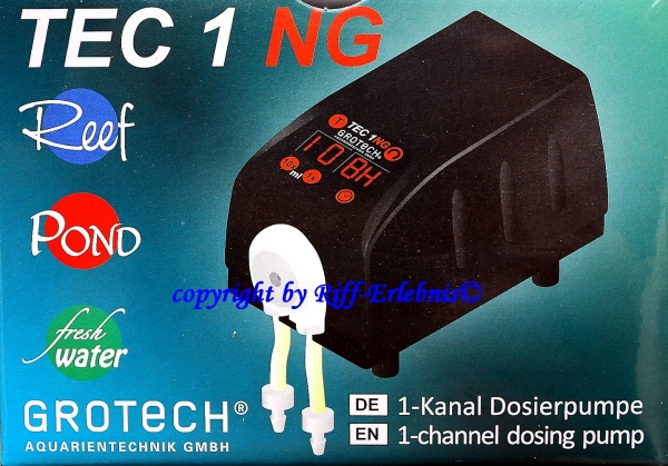 Gro Tech TEC 1 NG 1 Kanal Dosierpumpe