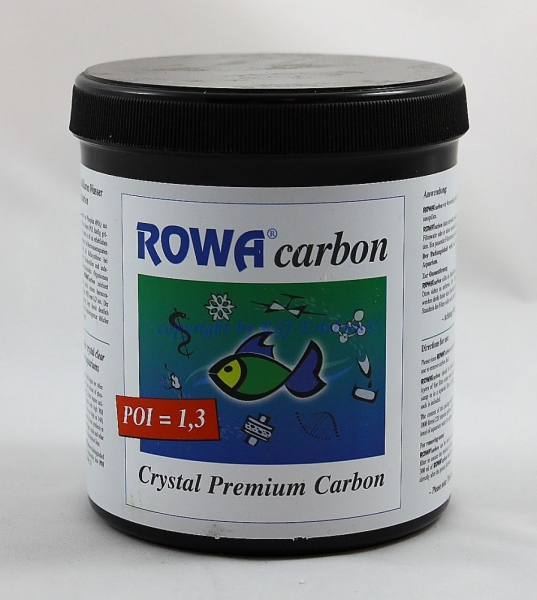ROWA carbon 500ml Hochleistungs Aktivkohle 22,58€/L